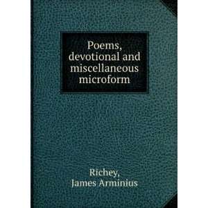   devotional and miscellaneous microform James Arminius Richey Books