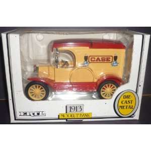    Ertl CASE 1913 Model T Bank,1/25 Scale Diecast Bank: Toys & Games