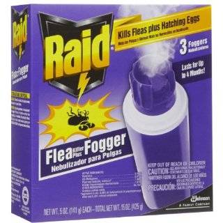  Raid Flea Killer Plus Fogger, .5 Ounce Cans (Pack of 6 