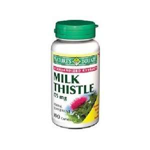  Natures Bounty Milk Thistle Capsules 175mg 100: Health 