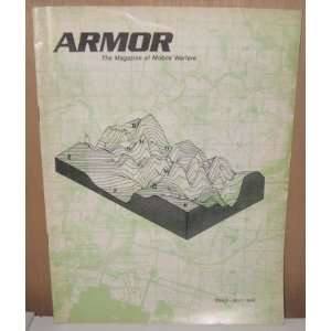    Armor Magazine March April 1984 Maj Charles Steiner Jr Books