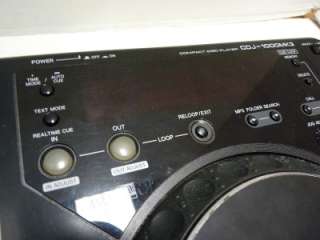 Pioneer CDJ 1000MK3 Professional DJ CD/MP3 Turntable CD Player NO 