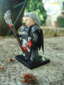 CUSTOM LEGO MINIFIG CASTLE WOLF PACK SORCERER EXCLUSIVE  