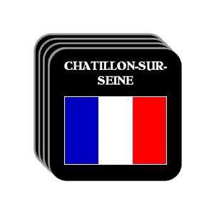  France   CHATILLON SUR SEINE Set of 4 Mini Mousepad 