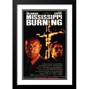  Mississippi Burning 32x45 Framed and Double Matted Movie 