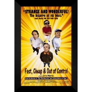  Fast Cheap & Out of Control 27x40 FRAMED Movie Poster 
