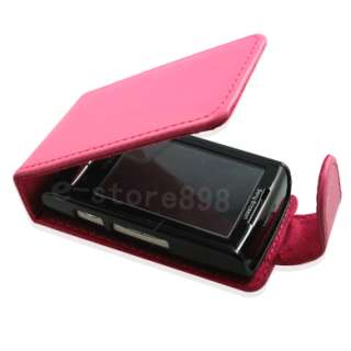 Leather Case Pouch for Sony Ericsson Xperia X10 mini b  