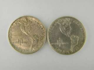 1923 S 50c Monroe Doctrine Centennial Half Dollar AU (2 coins) /D 893 