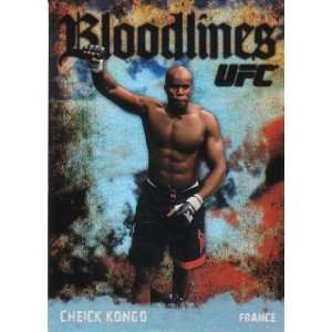   UFC Trading Card Bloodlines Foil Insert  Cheick Kongo (France) #BL 12