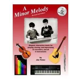  Minor Melody Book and CD Musical Instruments