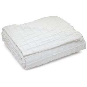   Textiles Group Bo by Chenille Full Bedspread, White