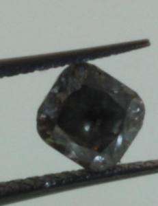 loose diamond .78ct radiant I3 fancy green GIA cert  