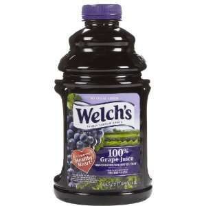 Welchs 100% Purple Grape Juice, 46 oz Grocery & Gourmet Food