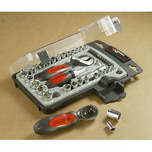  45 piece Stubby 1/4 and 3/8 dr. Tool Set: Home 
