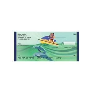  Jet Skiing With Dolphins Personal Checks: Office Products