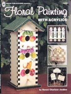 FLORAL PAINTING TOLE BOOK by Renee Charisse Jardine  