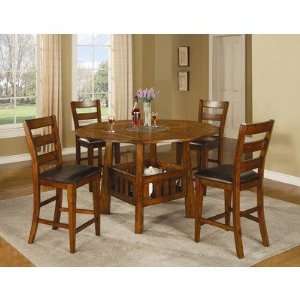  Kennebunkport Counter Height 5 Piece Dining Table Set in 