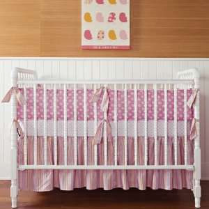  Soleil Pink 3 Piece Crib Set: Baby