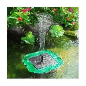    Sunny Lily Floating Solar Pond Fountain Pump