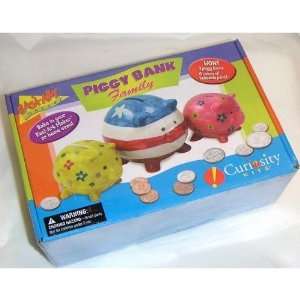    Curiosity Kits Easi Art Maker Piggy Bank Family Toys & Games