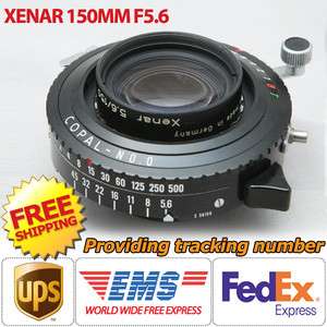 Schneider Kreuznach ] XENAR 150MM F 5.6 Lens, Copal  No. #0  