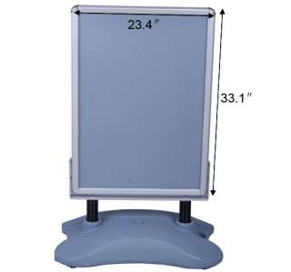 A1 Snap Outdoor Poster Display Stand w/ Water Base   Portable Outdoor 