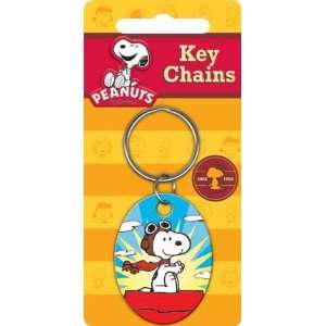  Peanuts Snoopy Flying Ace Keychain: Toys & Games
