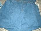 CHIC ELASTIC WAIST PULL BLUE JEANS WOMENS SIZE 18W PETITE  