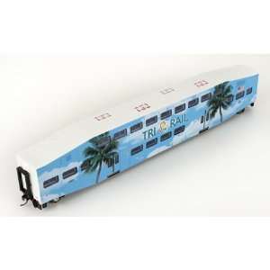  HO RTR Bombardier Coach FL Tri Rail Toys & Games