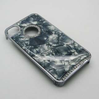 Fashion Crystal Bling Rhinestone Back Case Cover for apple iPhone 4 4S 