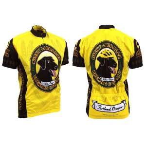    Lucky Labrador Mens Bicycle Jersey Small
