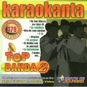  Karaokanta KAR 4478   Top Banda 2 Spanish CDG Various 