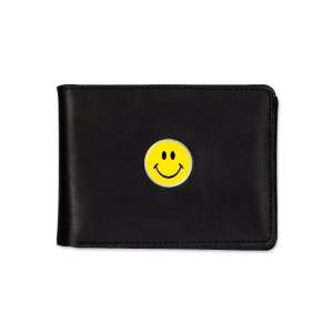  CMC Golf Smiley Face Designer Leather Bifold Wallet 