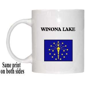    US State Flag   WINONA LAKE, Indiana (IN) Mug: Everything Else
