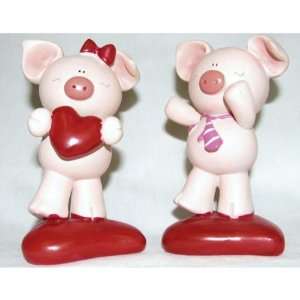  Valentine Pig Couple Case Pack 4   678653