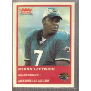  2004 Fleer Tradition 47 Byron Leftwich Jacksonville 