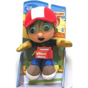  Disney Beanz Handy Manny With Protective Eye Cover Plush 