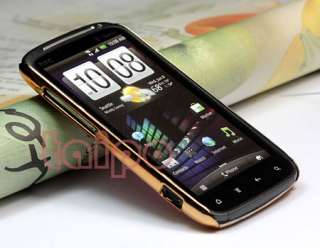 CHROME PLATED skin case cover HTC Sensation 4G G14  