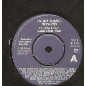  BANG YOUR HEAD 7 INCH (7 VINYL 45) UK HEAD BANG 1981 