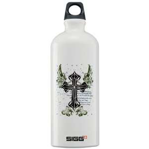    Sigg Water Bottle 1.0L Scripted Winged Cross: Everything Else
