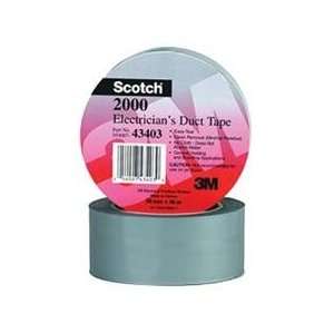  3M Electrical 43403 2X 50yds Embossed Vinyl Duct Tape (1 