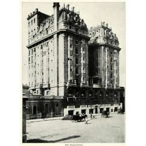  1917 Print Plaza Hotel Buenos Aires Ernesto Tournquist 