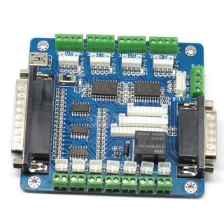 CNC 5 Axis Breakout Board interface for Stepper Motor Driver Mill 
