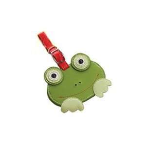   Frog Suitcase Luggage Bag Tote Tag Address Travel NEW: Everything Else
