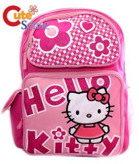 Hello Kitty SCHOOL BACKPACK BAG Sanrio PINK Check : L  