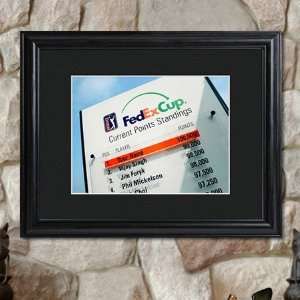    Personalized PGA Fed Ex Cup Leaderboard Print: Home & Kitchen
