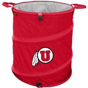    BSS   Utah Utes NCAA Collapsible Trash Can 