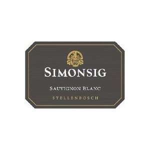  Simonsig Sauvignon Blanc 2010 750ML Grocery & Gourmet 