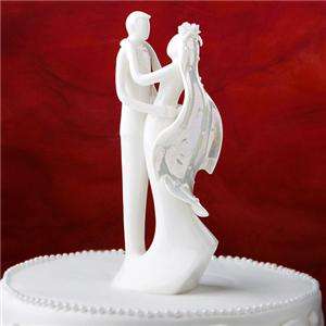Porcelain First Dance Bride & Groom Wedding Cake Topper  