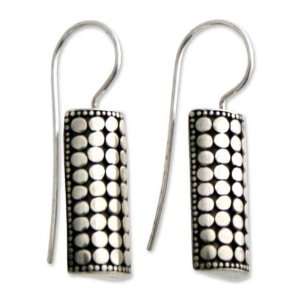  Sterling silver dangle earrings, Moon Lantern Jewelry